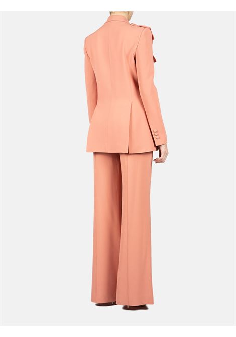 Giacca monopetto con dettaglio floreale in rosa Elie Saab - donna ELIE SAAB | J0003NR25CD003GARDENLILLY